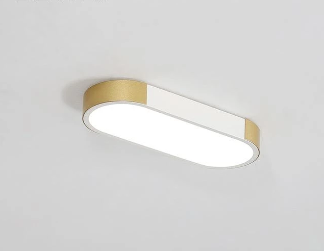Soffit – Slim Metal & Acrylic Round LED Ceiling Light
