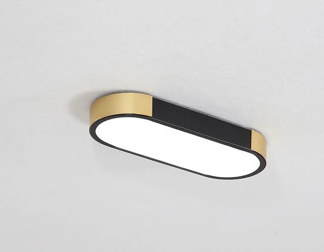 Soffit – Slim Metal & Acrylic Round LED Ceiling Light