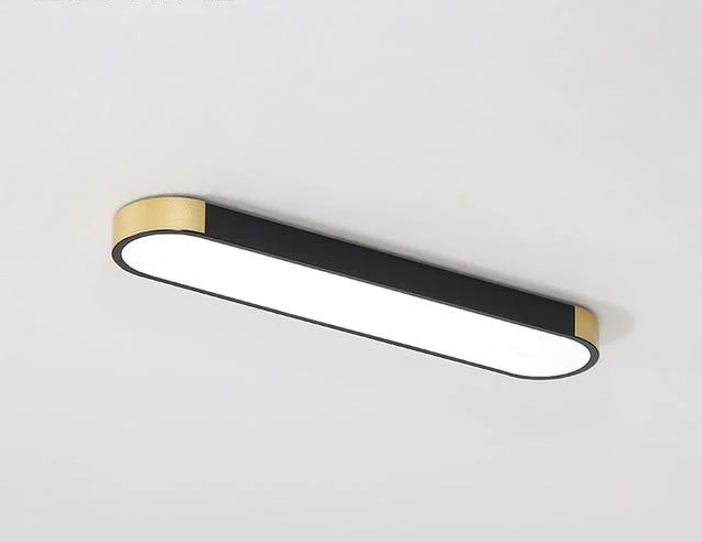 Soffit – Slim Metal & Acrylic Round LED Ceiling Light