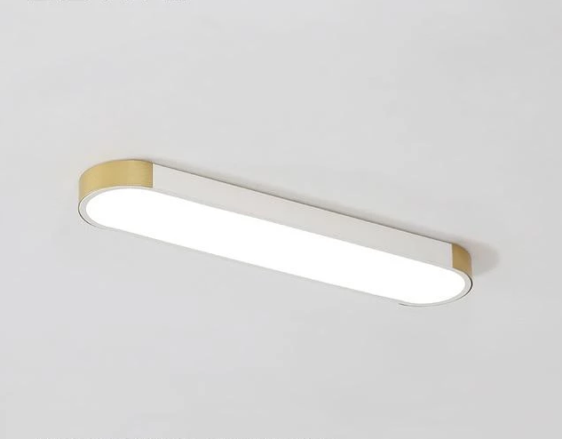 Soffit – Slim Metal & Acrylic Round LED Ceiling Light