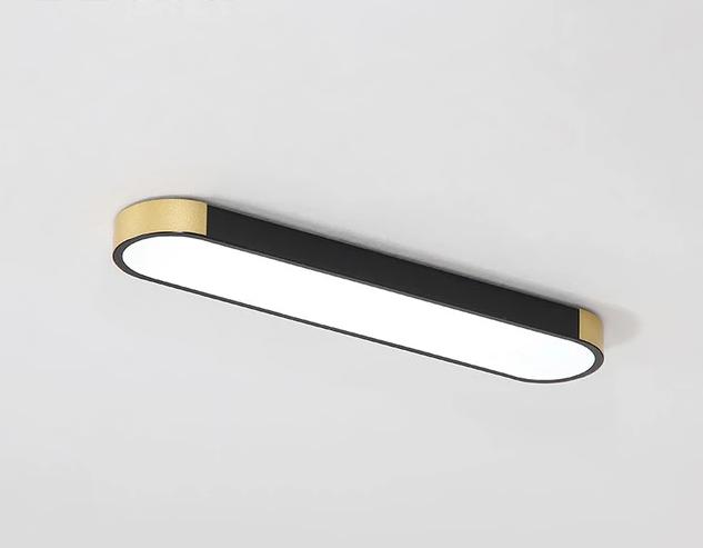 Soffit – Slim Metal & Acrylic Round LED Ceiling Light