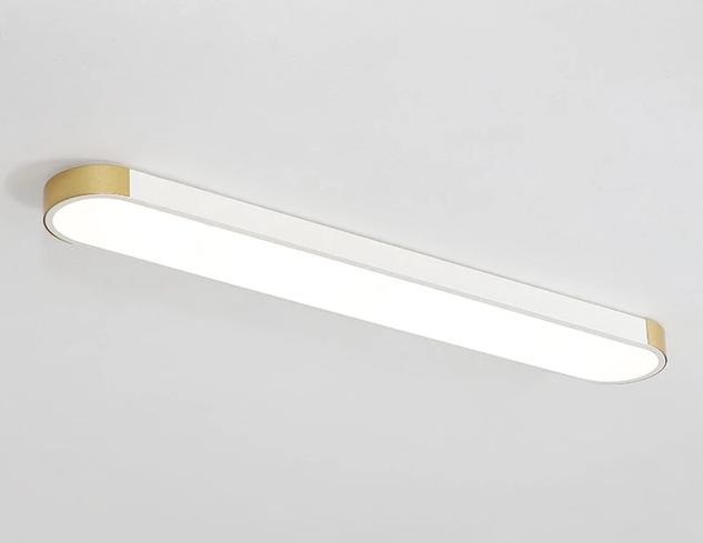 Soffit – Slim Metal & Acrylic Round LED Ceiling Light