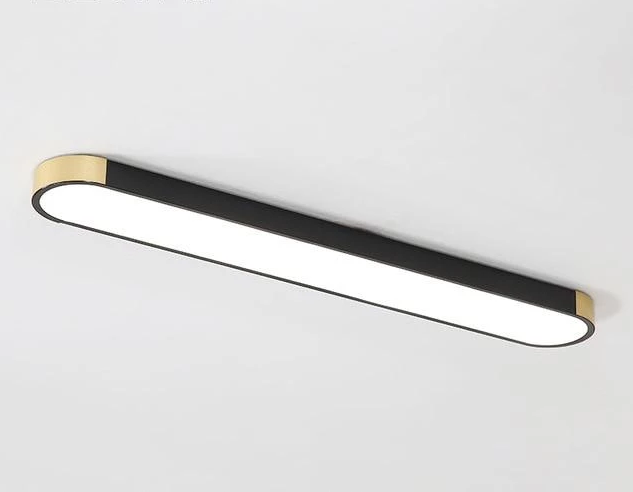 Soffit – Slim Metal & Acrylic Round LED Ceiling Light