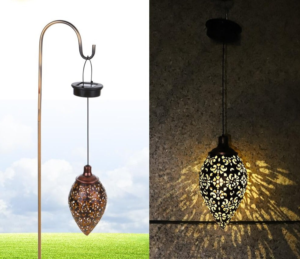 Stellan – Solar Shadow-Cast Garden Lantern