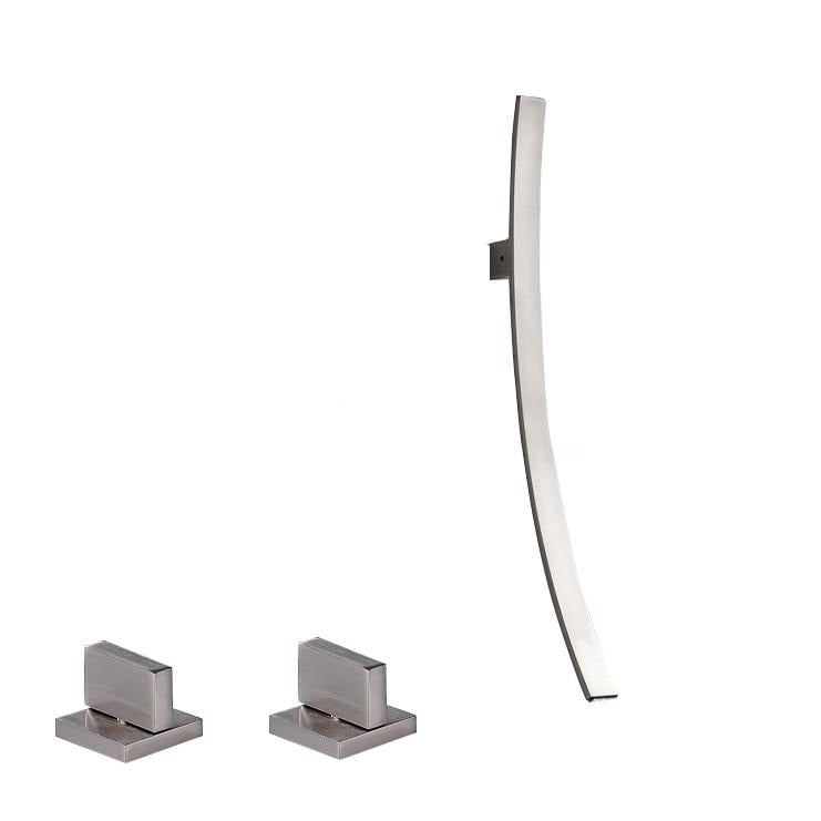 Reef – Brass Waterfall Basin Faucet, Wall or Deck Mount