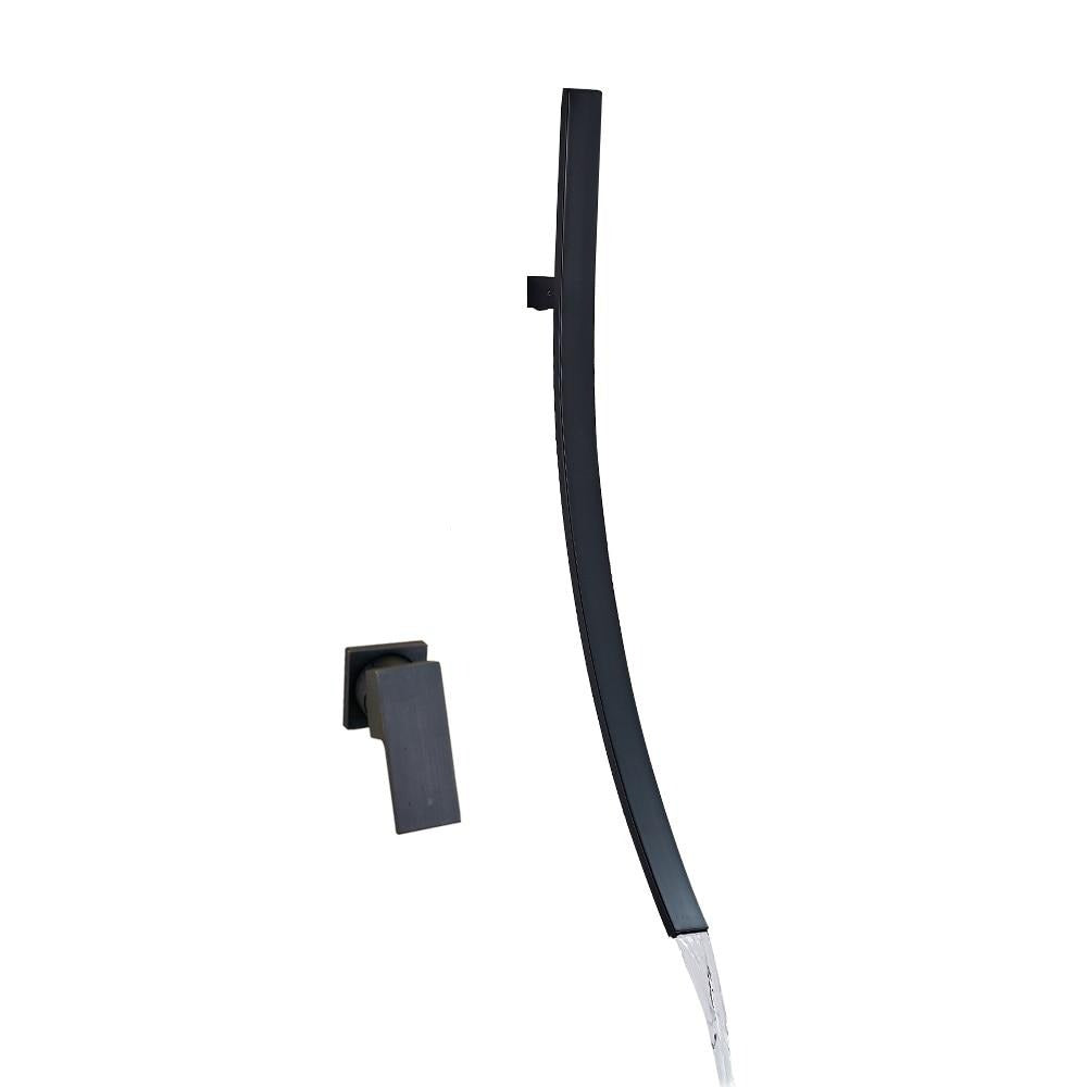 Reef – Brass Waterfall Basin Faucet, Wall or Deck Mount