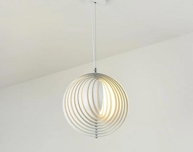 Cupola – Vintage-Style Wood & Iron Dome Pendant