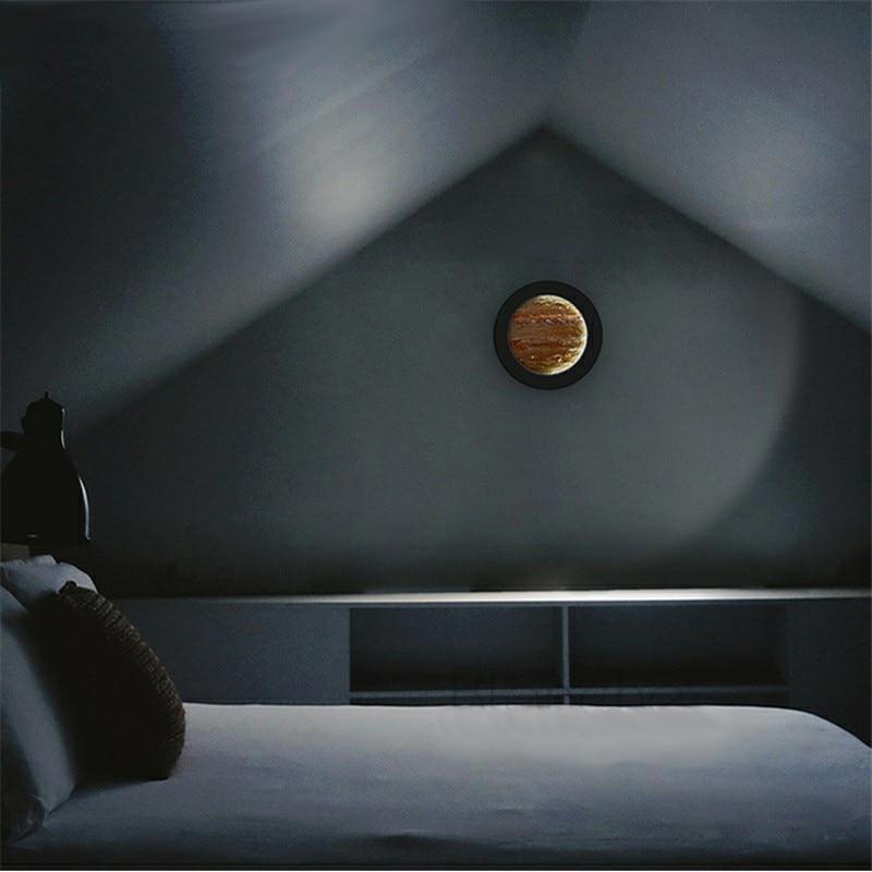 Orbis – Planet-Print LED Touch Wall Light