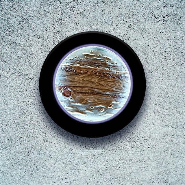 Orbis – Planet-Print LED Touch Wall Light