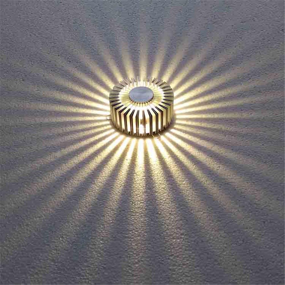 Lark – Sunflower Crystal LED Wall Light