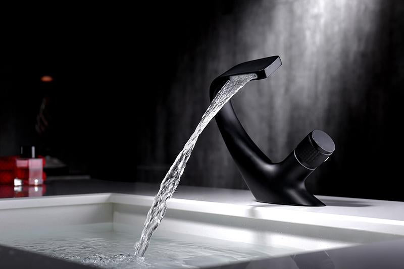 Brook – Solid Brass Waterfall Basin Mixer