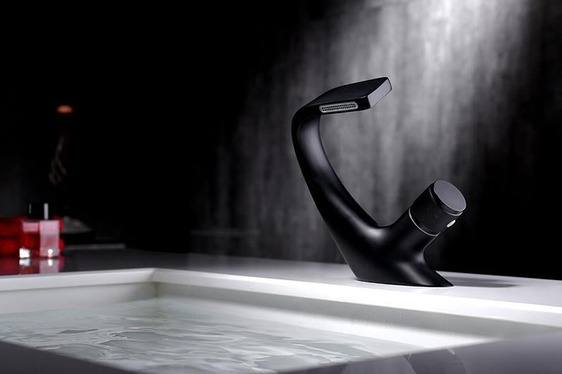 Brook – Solid Brass Waterfall Basin Mixer