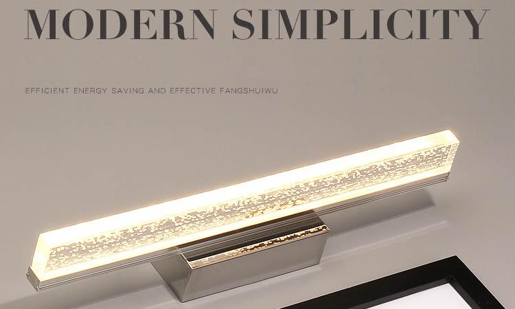 Birch – Linear Acrylic LED Vanity Bar Light