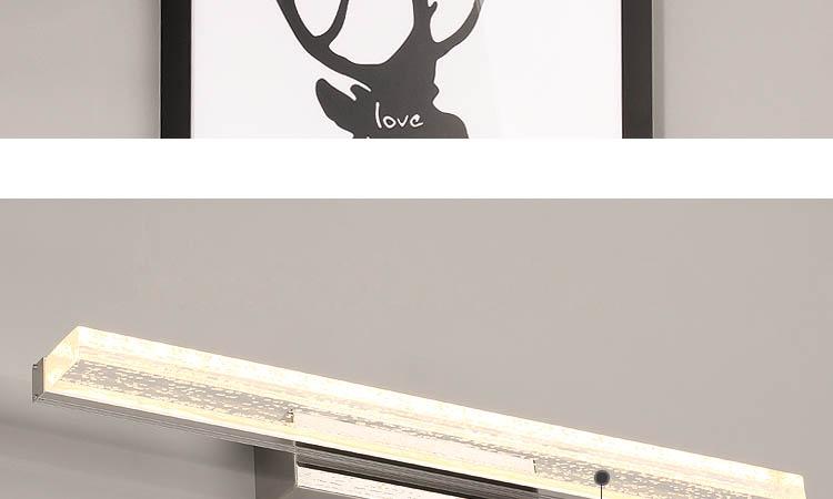 Birch – Linear Acrylic LED Vanity Bar Light