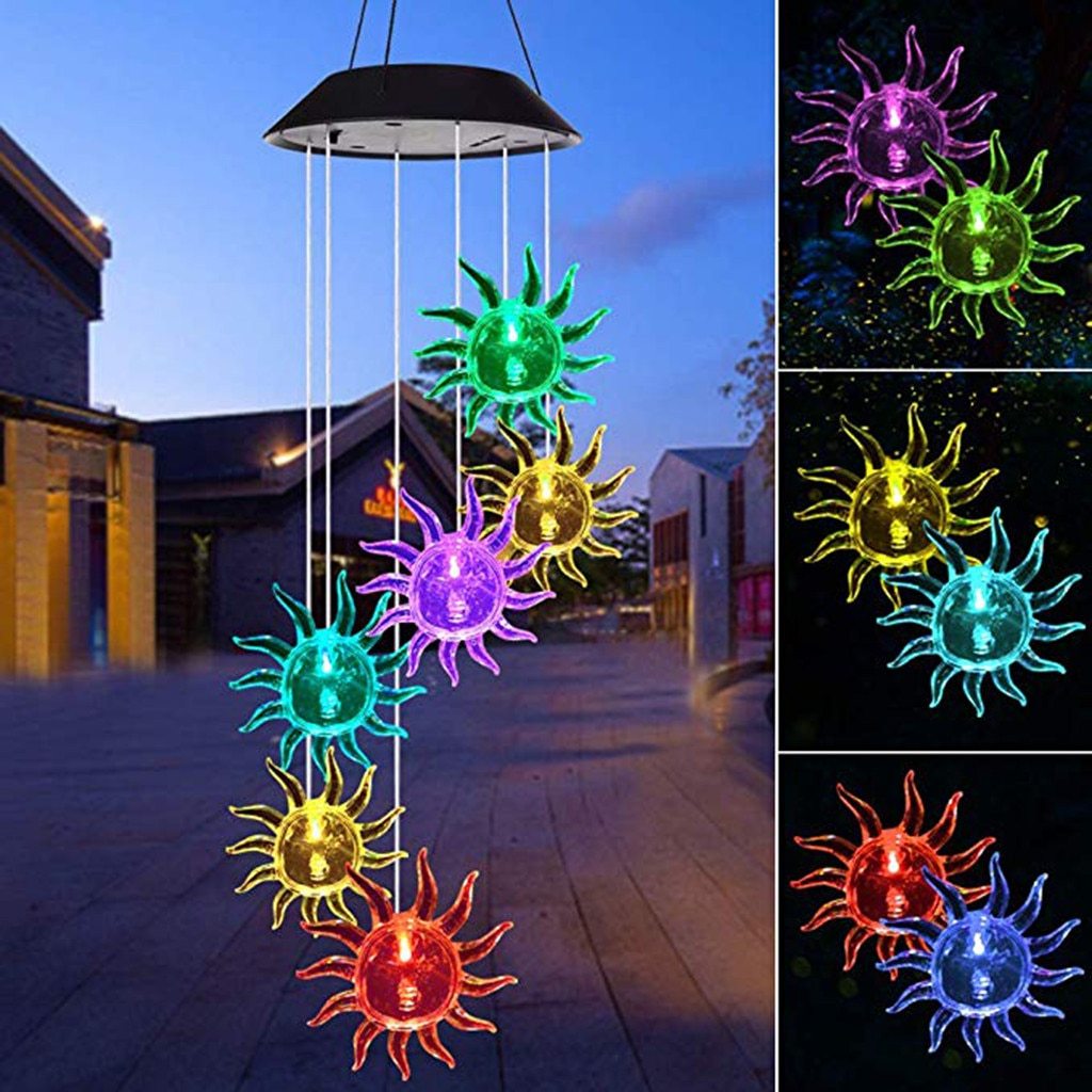 Vilde – Solar LED Wind Chime