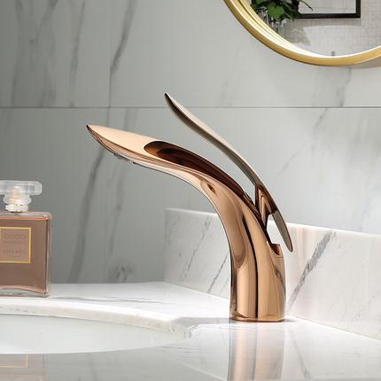 Sierra – Single-Lever Brass Basin Faucet in Six Finishes