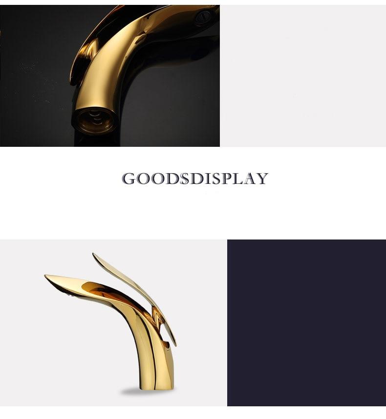 Sierra – Single-Lever Brass Basin Faucet in Six Finishes