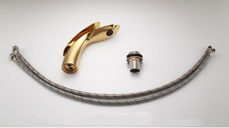 Sierra – Single-Lever Brass Basin Faucet in Six Finishes