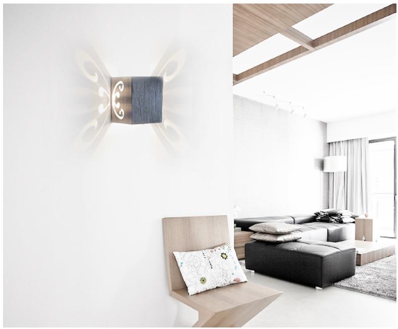 Wren – Butterfly-Wing LED Projection Wall Light