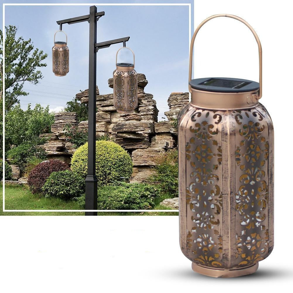 Mantova – Warm White Solar Moroccan Lamp