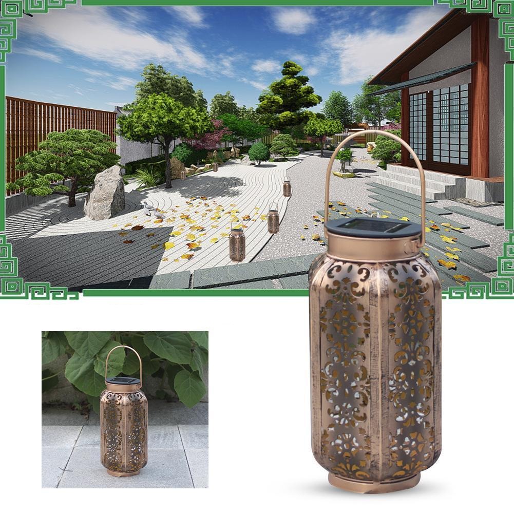 Mantova – Warm White Solar Moroccan Lamp