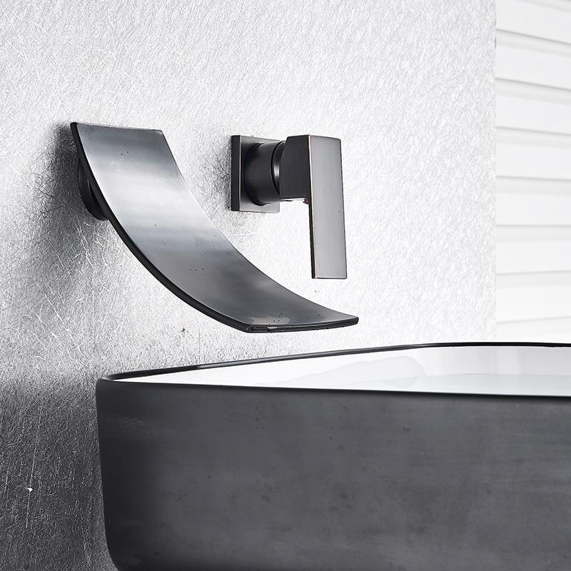 Tide – Wall-Mounted Waterfall Spout Mixer