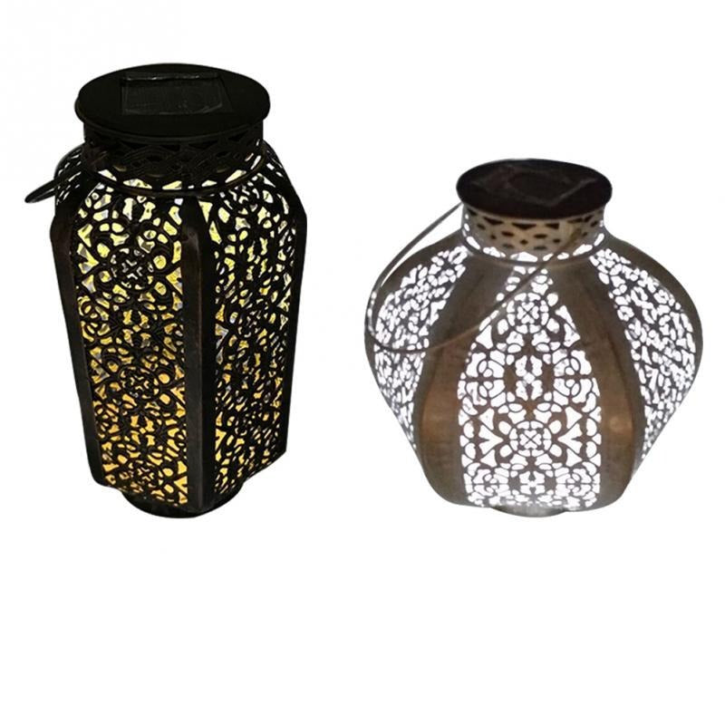 Alba – Maple Leaf Solar Shadow Lantern