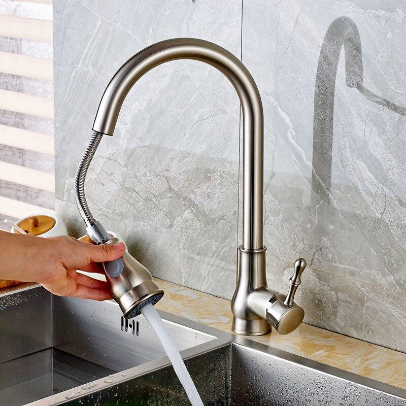 Ridge – Pull-Down Spray Kitchen Mixer