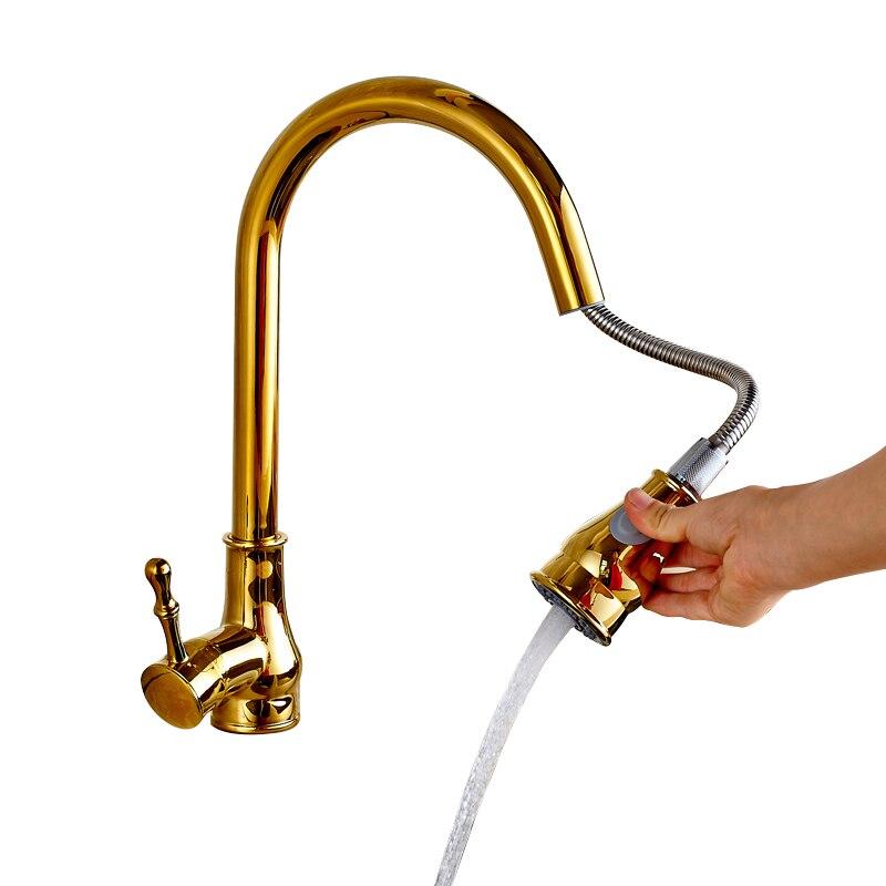 Ridge – Pull-Down Spray Kitchen Mixer