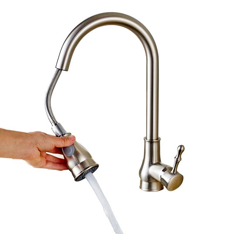 Ridge – Pull-Down Spray Kitchen Mixer