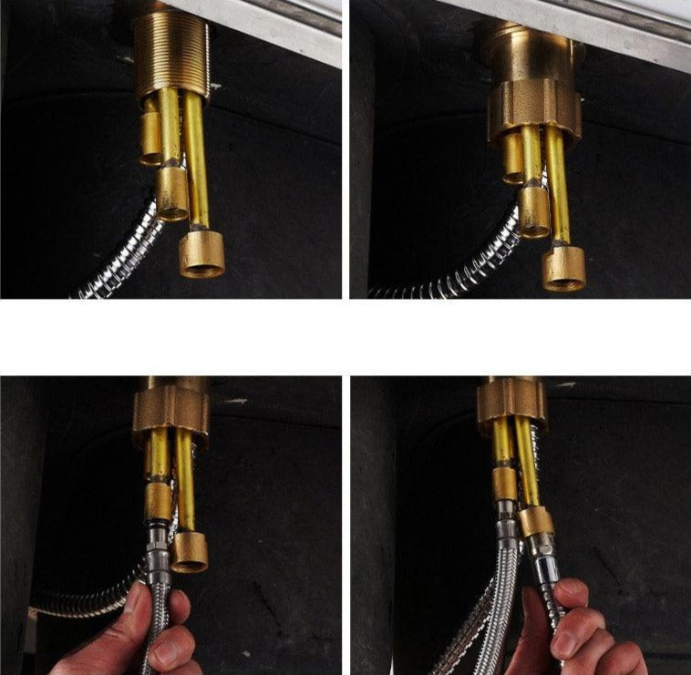 Ridge – Pull-Down Spray Kitchen Mixer