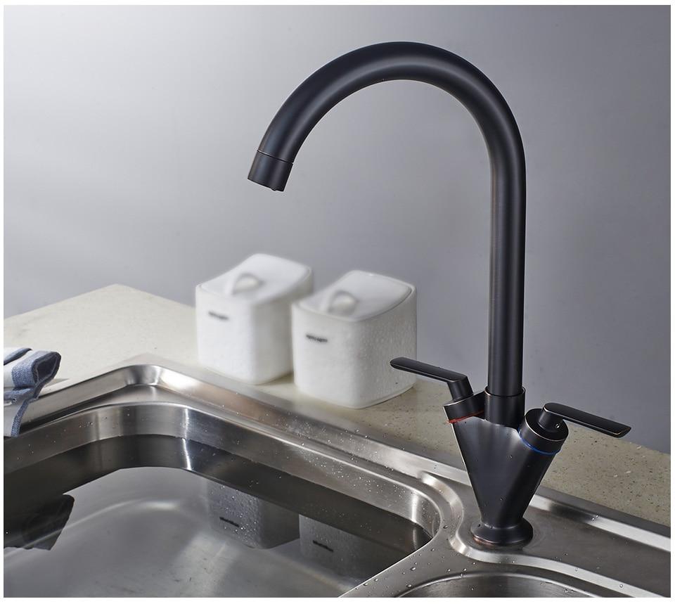 Grove – Two-Handle Swivel Kitchen Mixer