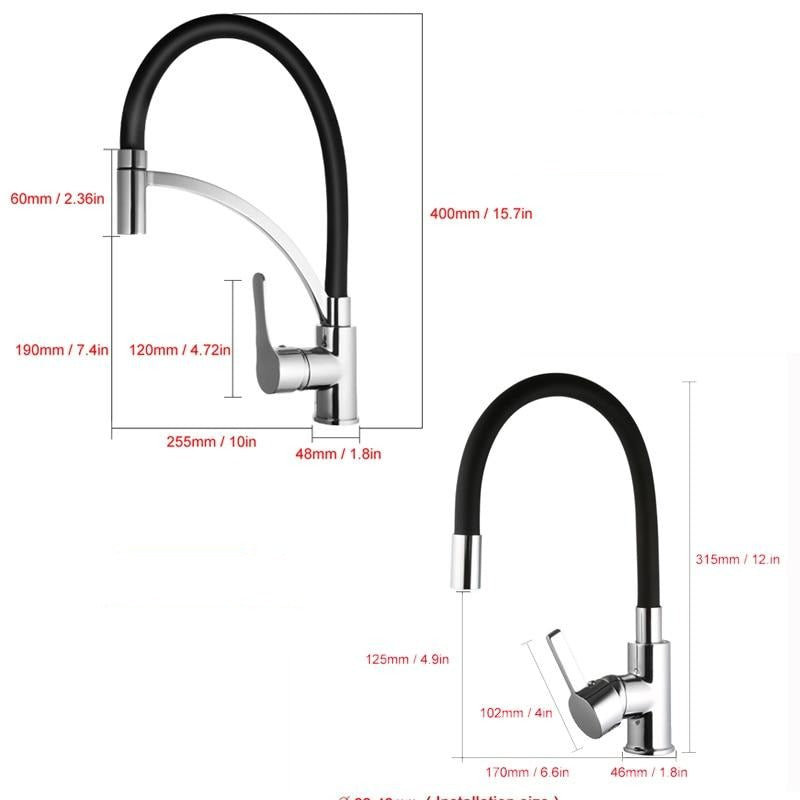 Willow – Flexible-Neck Kitchen Mixer with Sprayer