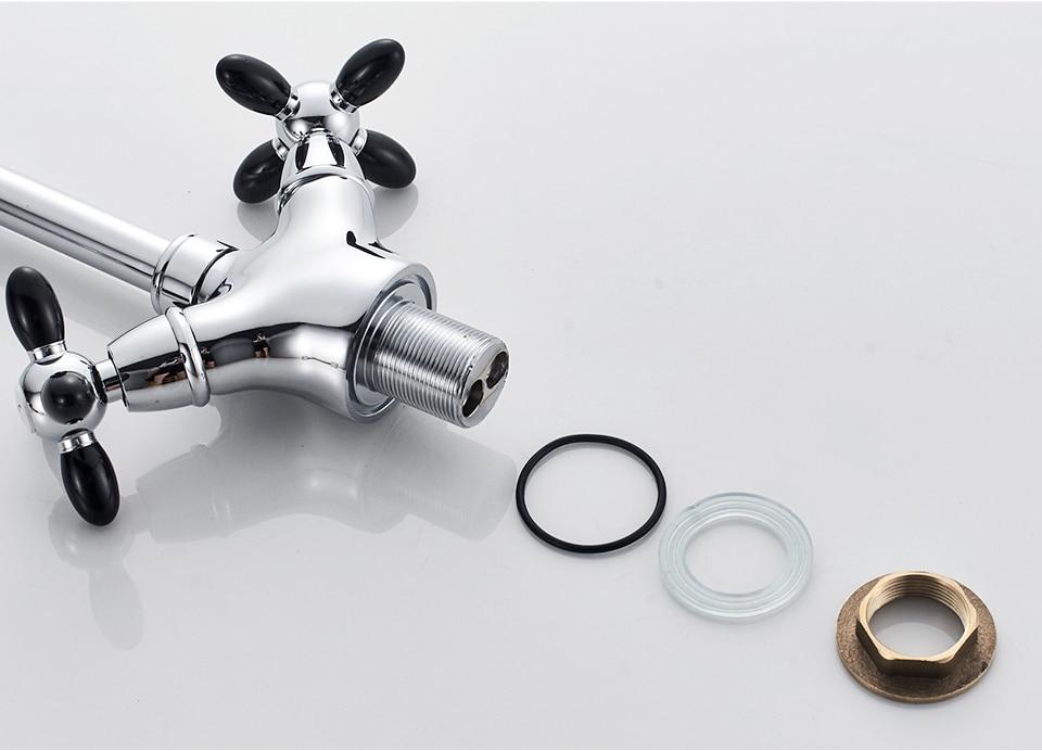 Coral – Two-Handle Colour-Accent Kitchen Tap