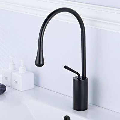 Alder – Tall Swivel-Spout Brass Basin Faucet