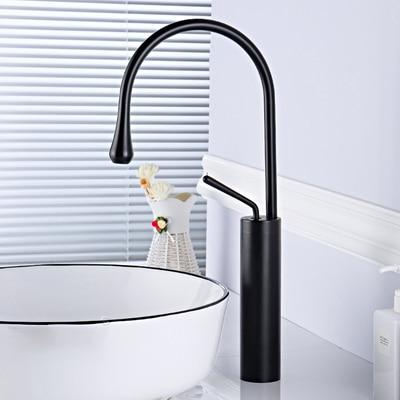 Alder – Tall Swivel-Spout Brass Basin Faucet