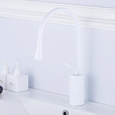 Alder – Tall Swivel-Spout Brass Basin Faucet
