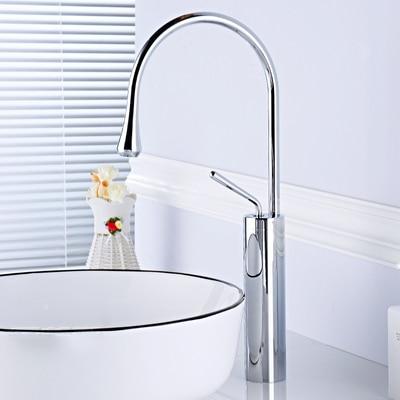 Alder – Tall Swivel-Spout Brass Basin Faucet