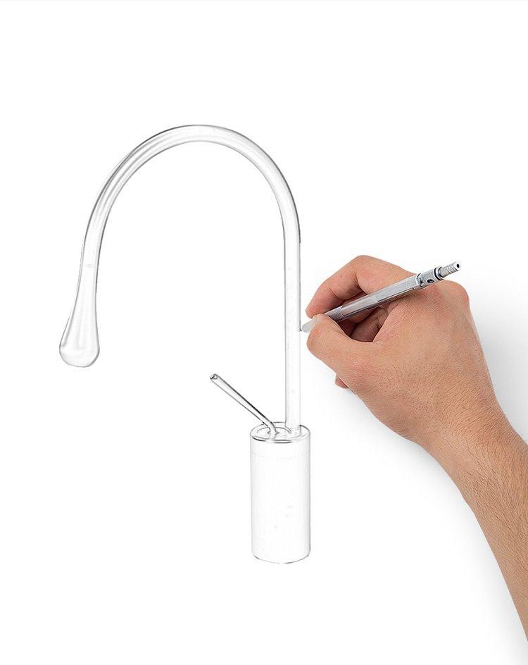 Alder – Tall Swivel-Spout Brass Basin Faucet