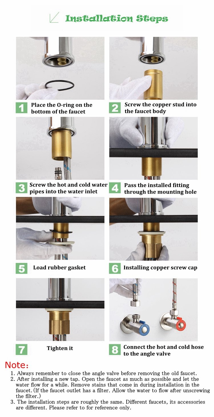 Alder – Tall Swivel-Spout Brass Basin Faucet