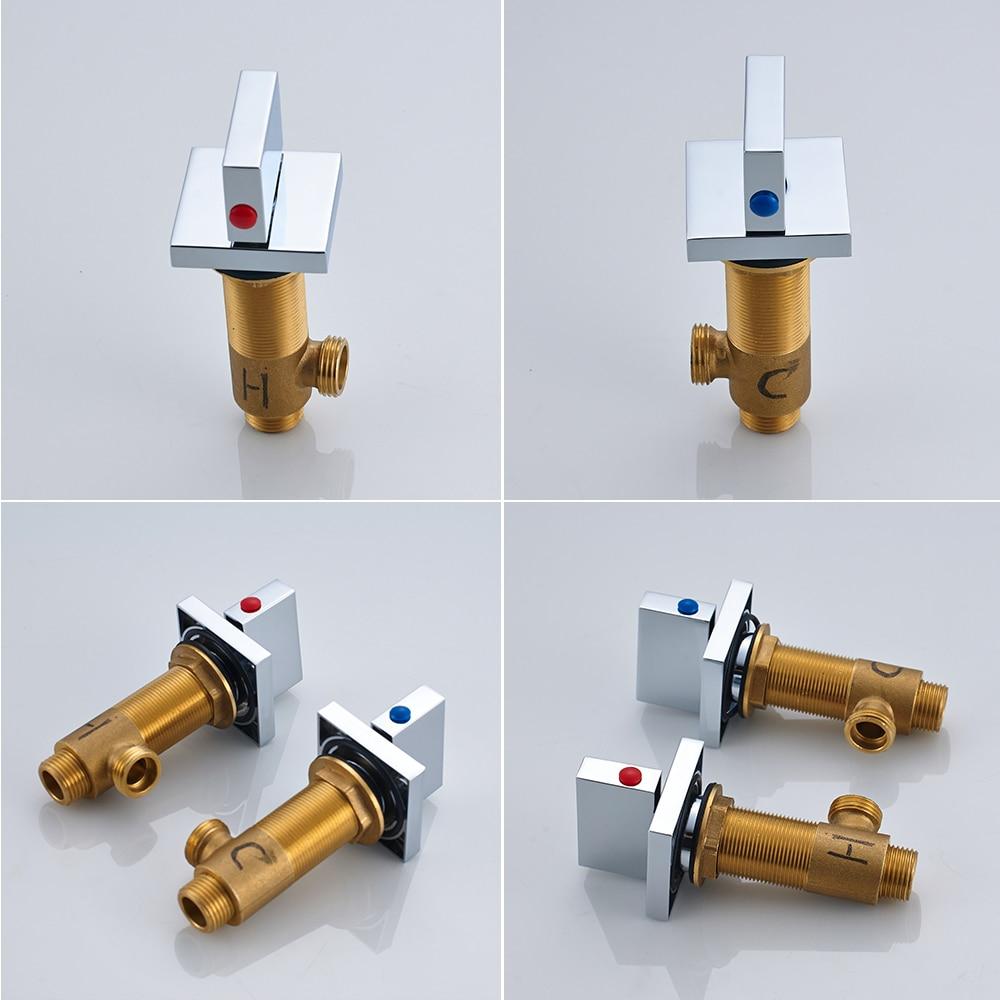 Reef – Brass Waterfall Basin Faucet, Wall or Deck Mount