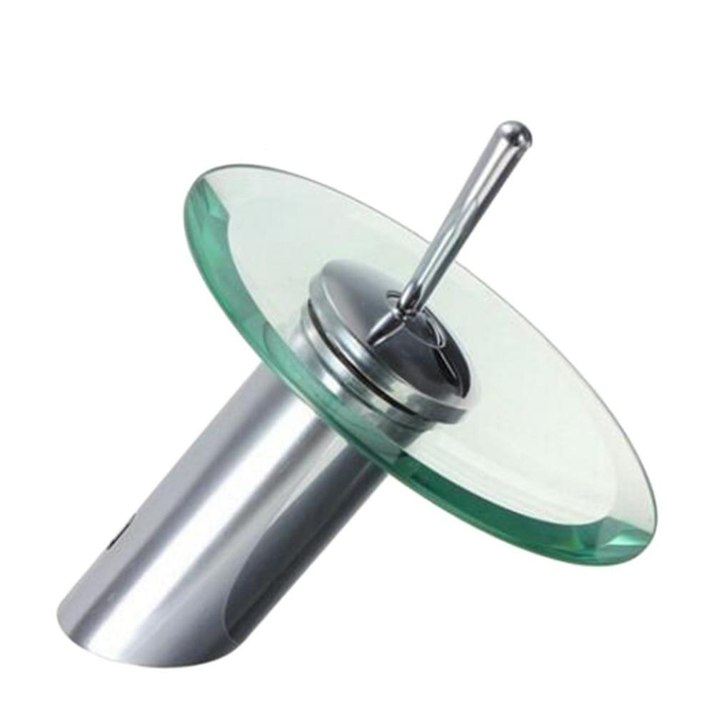 Lagoon – Glass Disc Waterfall Basin Faucet