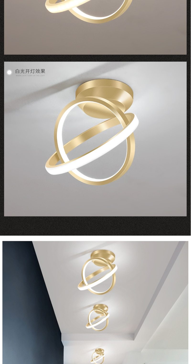Cortona – Layered Disc LED Ceiling Light