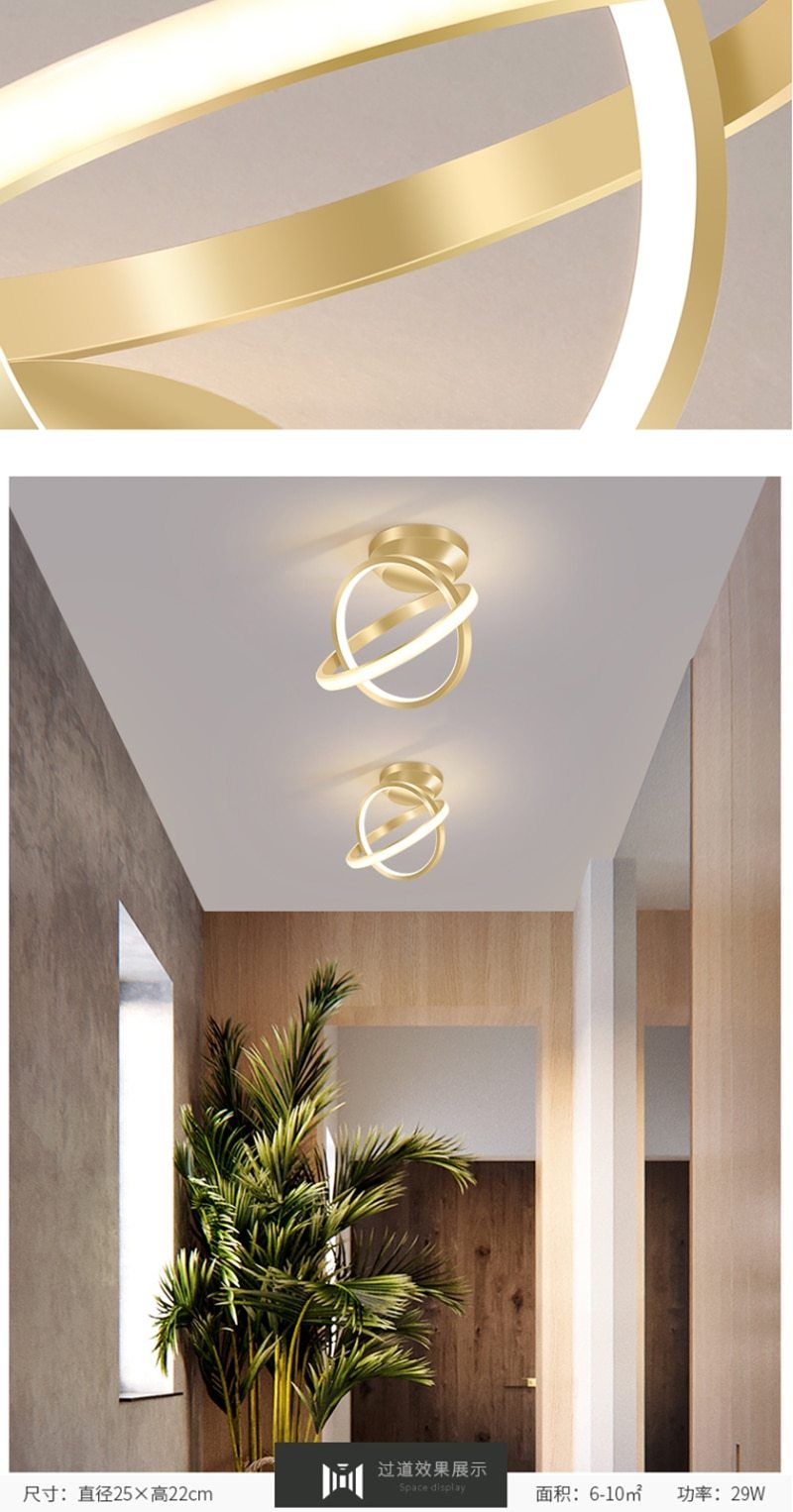 Cortona – Layered Disc LED Ceiling Light