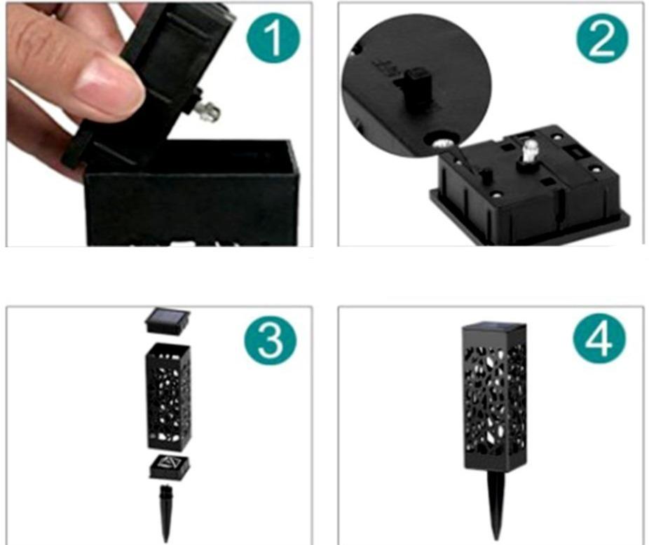 Cremona – Moroccan Solar Stake Lights Set