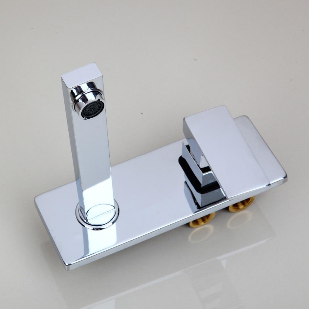Brescia – Wall Mounted Brass Basin Mixer Tap