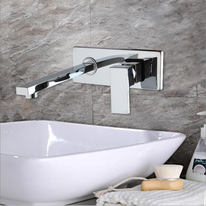 Brescia – Wall Mounted Brass Basin Mixer Tap