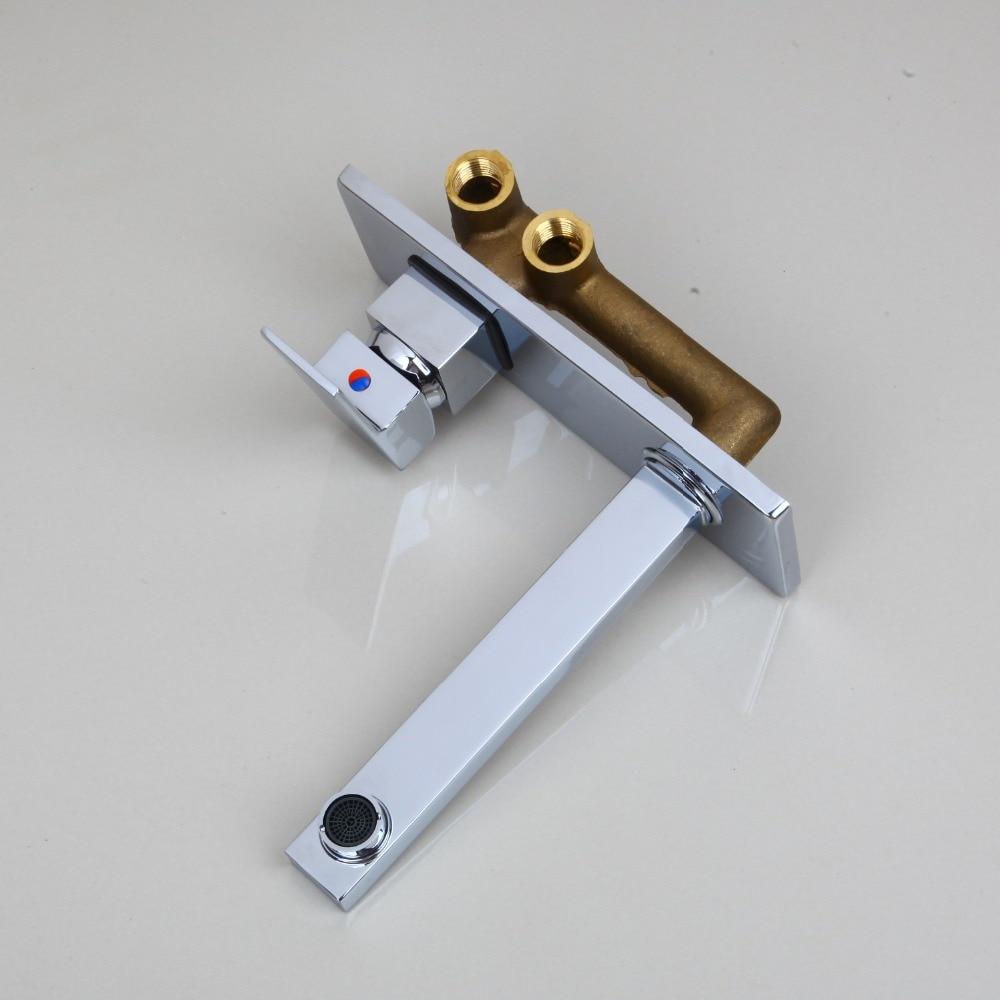 Brescia – Wall Mounted Brass Basin Mixer Tap