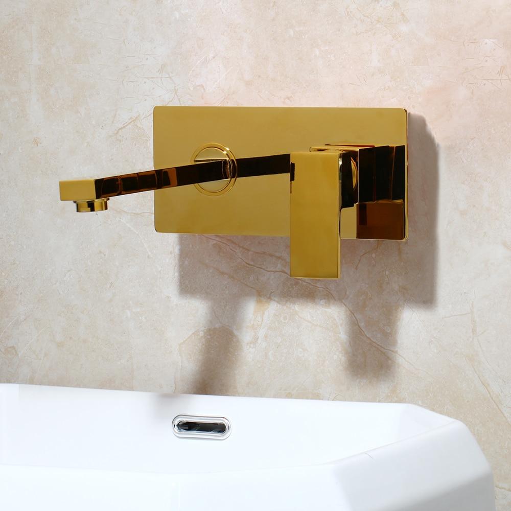 Brescia – Wall Mounted Brass Basin Mixer Tap