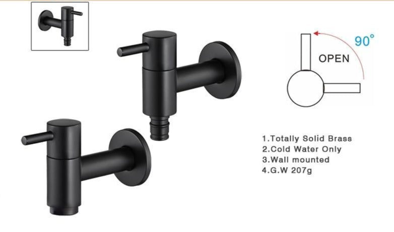 Pavia – Chrome Wall Mounted Single Lever Tap